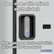 Salsbury Industries 2 Tier 'S' Designer Locker, 54"Wx76"Hx18"D, 6 Door, Gray 18-27368GRY - alternate 6